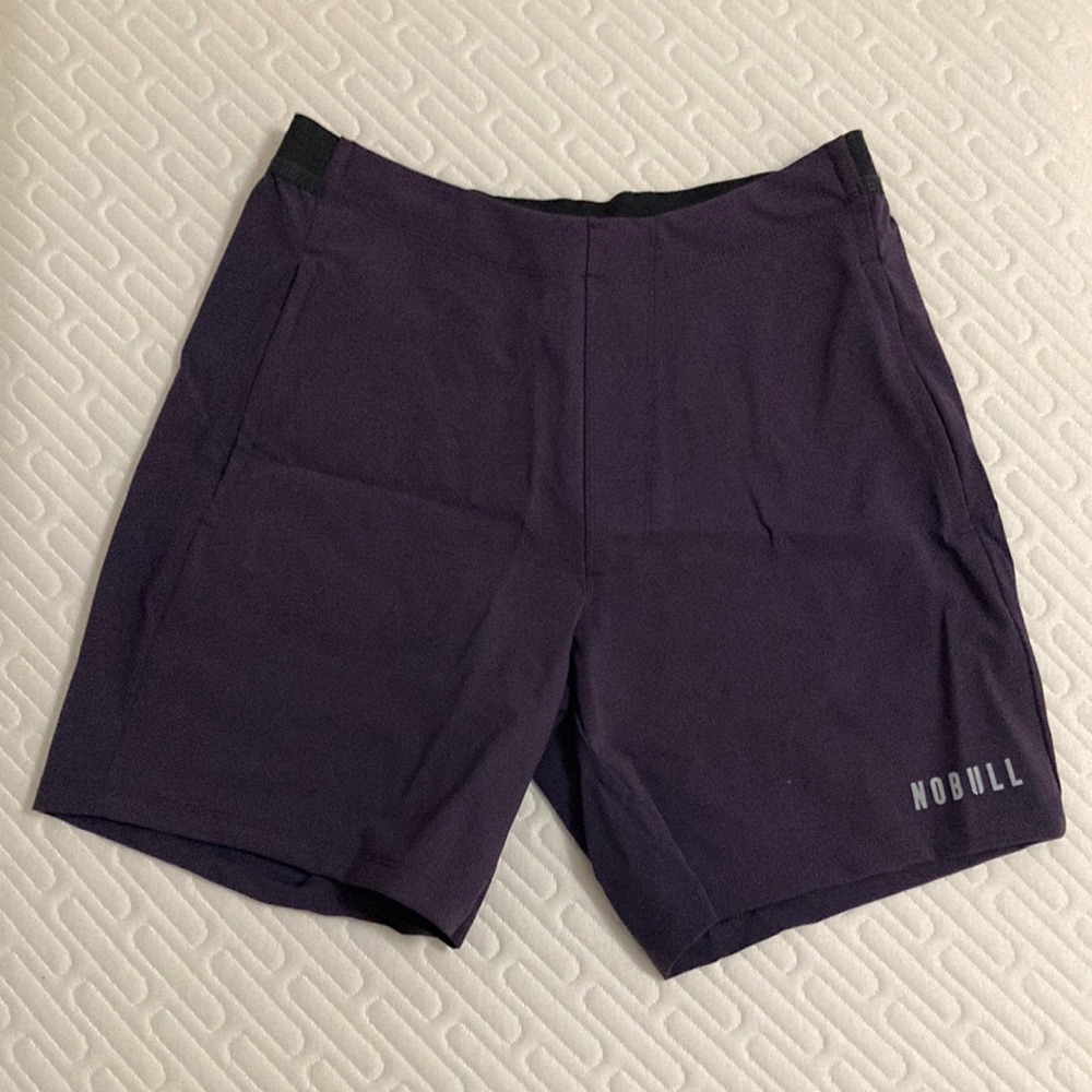 NWOT Nobull Stretch Short 7” Inseam Deep Purple Medium
